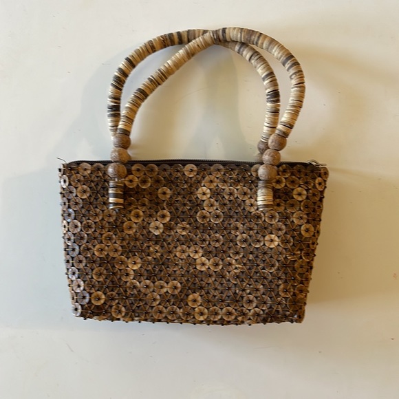 Handmade bag from Thailand. Excellent condition. Can fit an iPhone max pro. - Picture 3 of 3